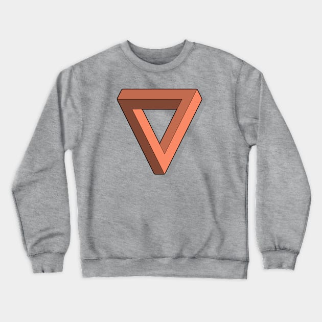 Endless Triangle Crewneck Sweatshirt by MrJoke